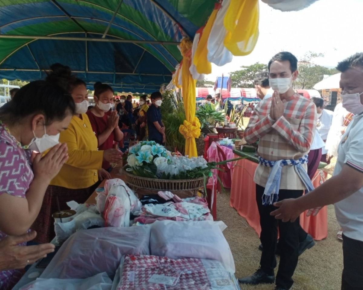 บุญคูณลาน เมืองพระ กันทรวิชัย ประจำปี 2565